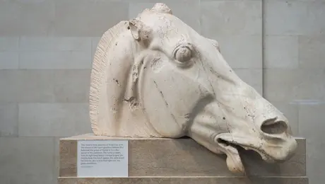 Γλυπτά Παρθενώνα στο Βρετανικό Μουσείο