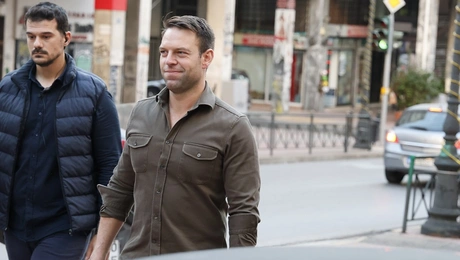 Ο Στέφανος Κασσελάκης στην Πολιτική Γραμματεία