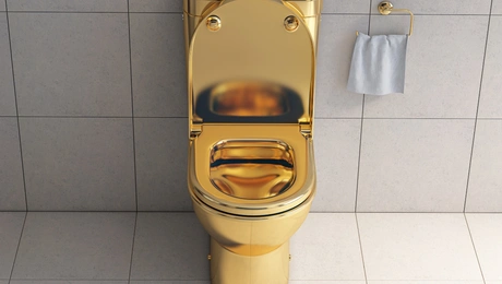Χρυσή τουαλέτα