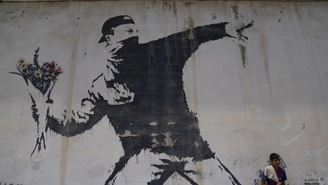 Έργο του Banksy στο Ισραήλ