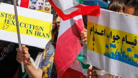 Διαδήλωση κατά των εκτελέσεων στο Ιράν