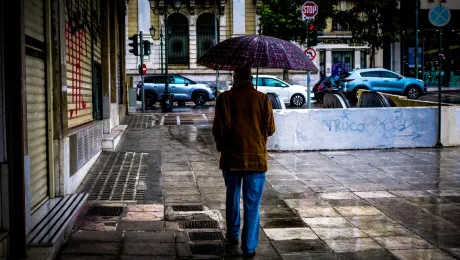 Βροχή στην Αθήνα