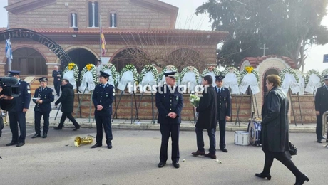 Κηδεία 32χρονου αστυνομικού