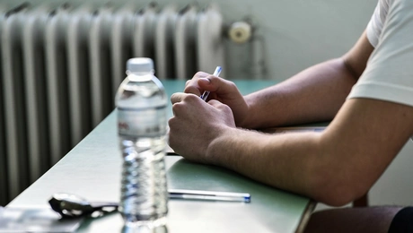 Μαθητής στις Πανελλήνιες