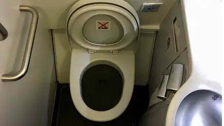 Τουαλέτα αεροπλάνου