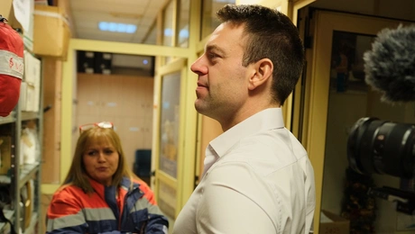 Ο Στέφανος Κασσελάκης στο ΕΚΑΒ