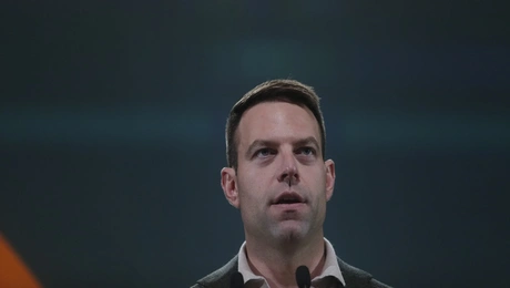 Ο Στέφανος Κασσελάκης σε ομιλία