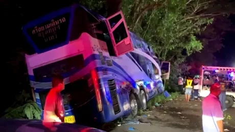 Τροχαίο δυστύχημα στην Ταϊλάνδη