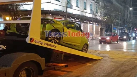 Τροχαίο στη Θεσσαλονίκη