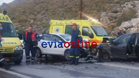 Τροχαίο στην Εύβοια