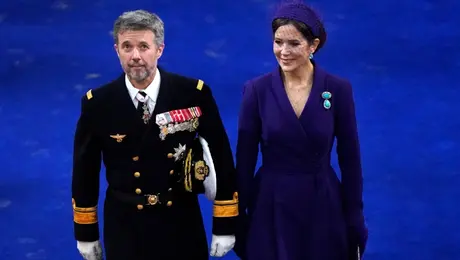 Ο πρίγκιπας Φρέντερικ της Δανίας και η πριγκίπισα Μαίρη