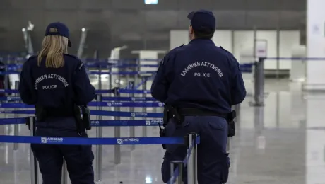 Αστυνομικοί στο αεροδρόμιο «Ελευθέριος Βενιζέλος»