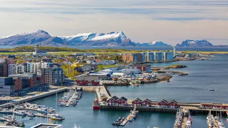 Η πόλη Μπόντο στη Νορβηγία