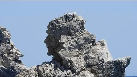 Ο βράχος με το ανθρώπινο προφίλ