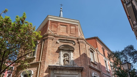 Ο Άγιος Αντώνιος, όπου τελείται ο ιδιαίτερος αγιασμός