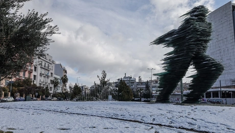 Χιόνια στην Αθήνα