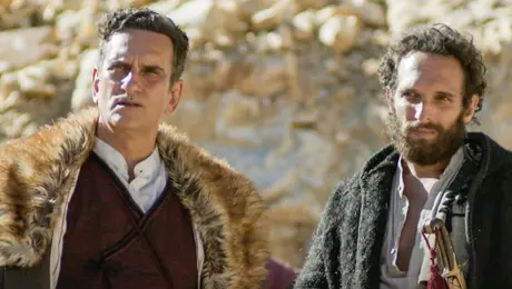 Η Μάγισσα: Κανέλλος και Μάρκος σε σκηνή της σειράς