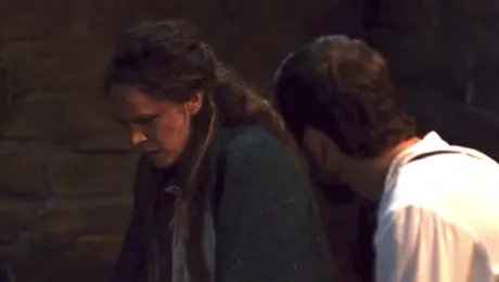 Η Μάγισσα: Θεοφανώ και Αντρέι σε σκηνή της σειράς