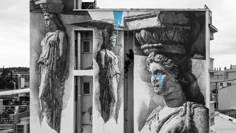 Τοιχογραφία INO για Καρυάτιδες