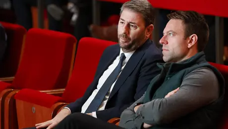 Ο Στέφανος Κασσελάκης και ο Νίκος Ανδρουλάκης