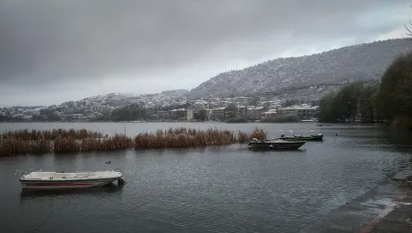 Λίμνη στην Καστοριά