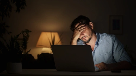 Κουρασμένος άντρας