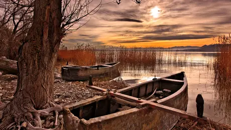 Η λίμνη Πετρών στη Φλώρινα