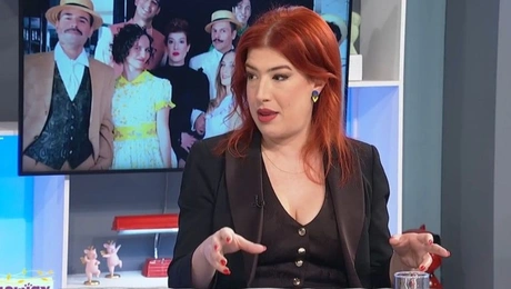 Η Μαριλού Κατσαφάδου στην εκπομπή «Πρωίαν σε είδον»