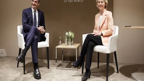 Κυριάκος Μητσοτάκης - Ούρσουλα φον ντερ Λάιεν