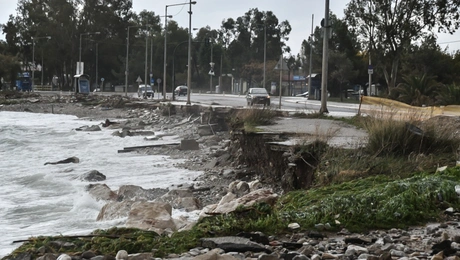 Καταστροφές από την κακοκαιρία στην Πάτρα