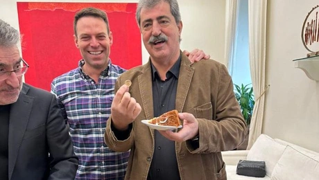 Ο Παύλος Πολάκης κέρδισε το φλουρί