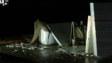 Ανεμοστρόβιλος σάρωσε τον Πύργο