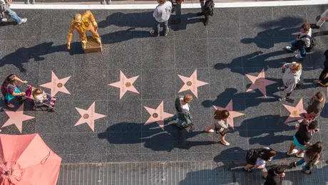 Το πεζοδρόμιο του Walk of Fame