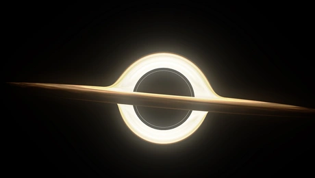 Απόδοση μίας υπερμεγέθους μαύρης τρύπας