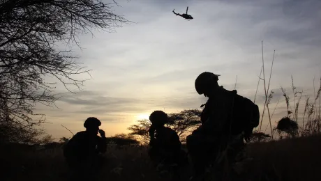 Βρετανοί στρατιώτες στην Κένυα