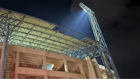 Το μέρος του στέγαστρου που αποκολλήθηκε