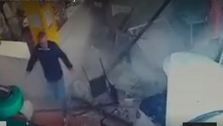 Στιγμές μετά τη σύγκρουση