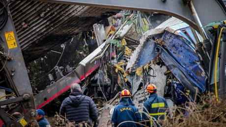 Σύγκρουση τρένων στα Τέμπη