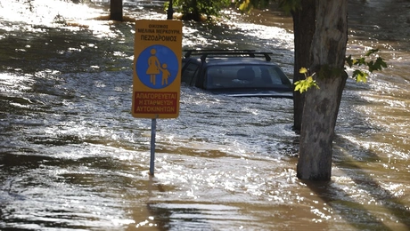 Κακοκαιρία στη Θεσσαλία