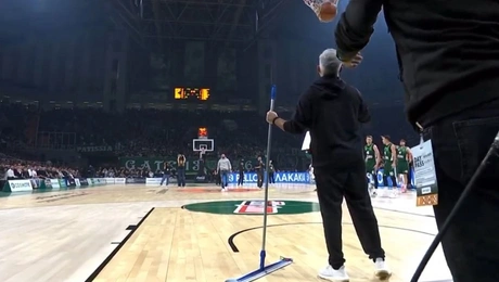 Τρίποντο σε αγώνα του Παναθηναϊκού