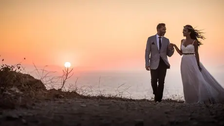 Η Μαρία Βούσουλα και ο Κωνσταντίνος Γεώργιζας