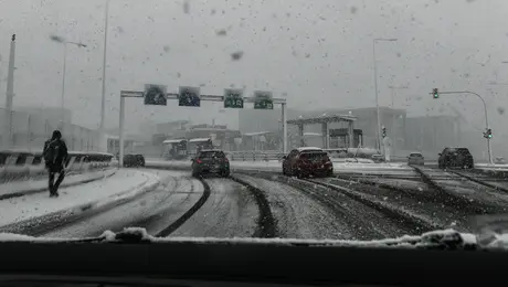 Χιόνια στην Αττική