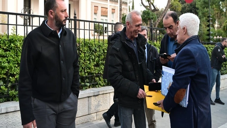 Αγρότες στο Μέγαρο Μαξίμου