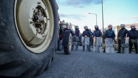 Αγρότες και αστυνομία