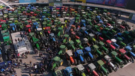 Οι αγρότες στη Θεσσαλονίκη