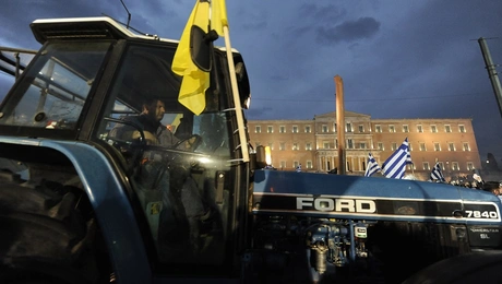 Αγρότες στην Αθήνα