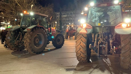 Αγρότες στη Λάρισα