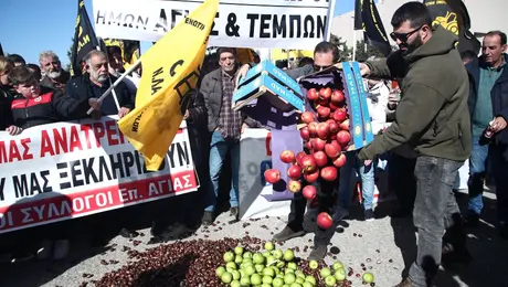 Συλλαλητήριο αγροτών στη Θεσσαλονίκη