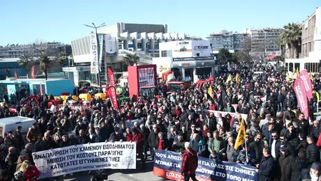 Συλλαλητήριο αγροτών στη Θεσσαλονίκη