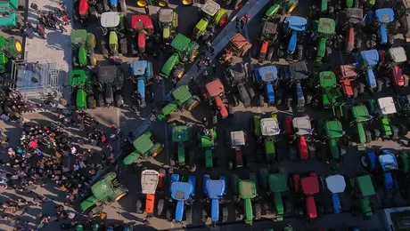 Αγρότες στη Θεσσαλονίκη